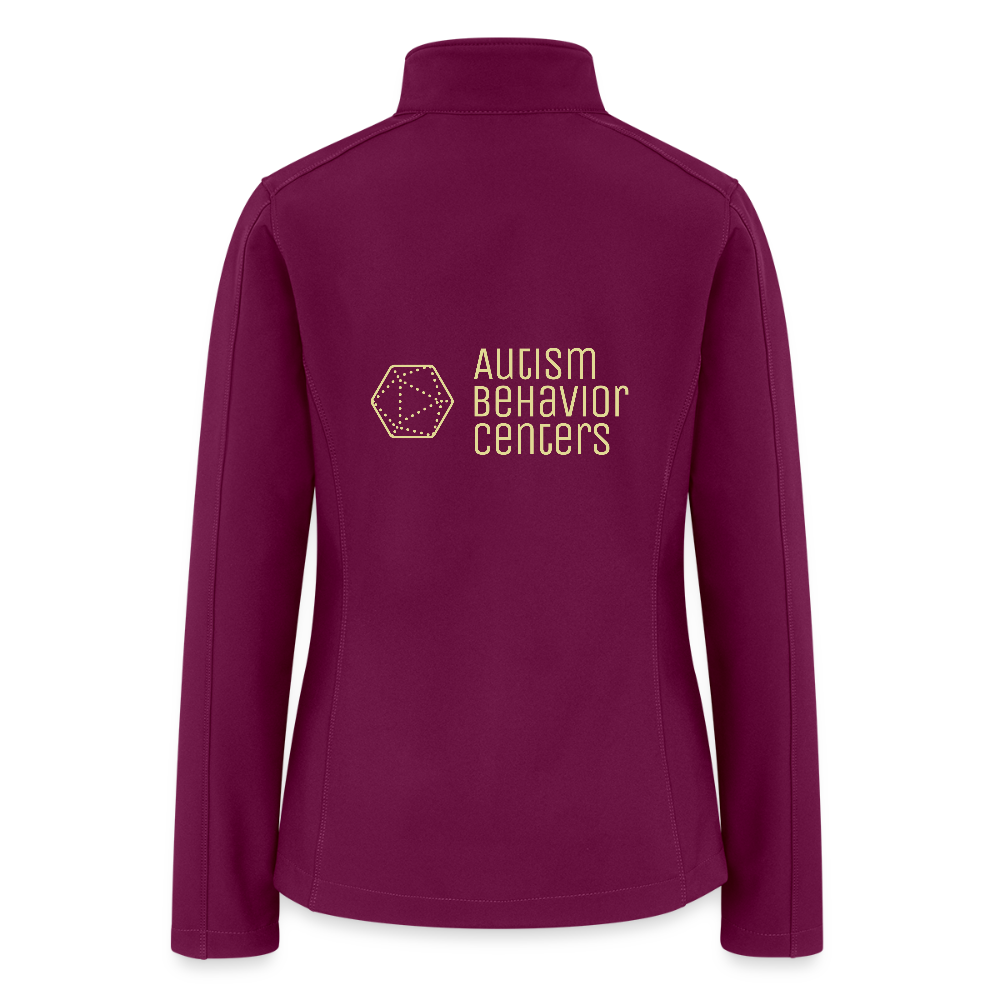 Women’s Soft Shell Jacket - raspberry