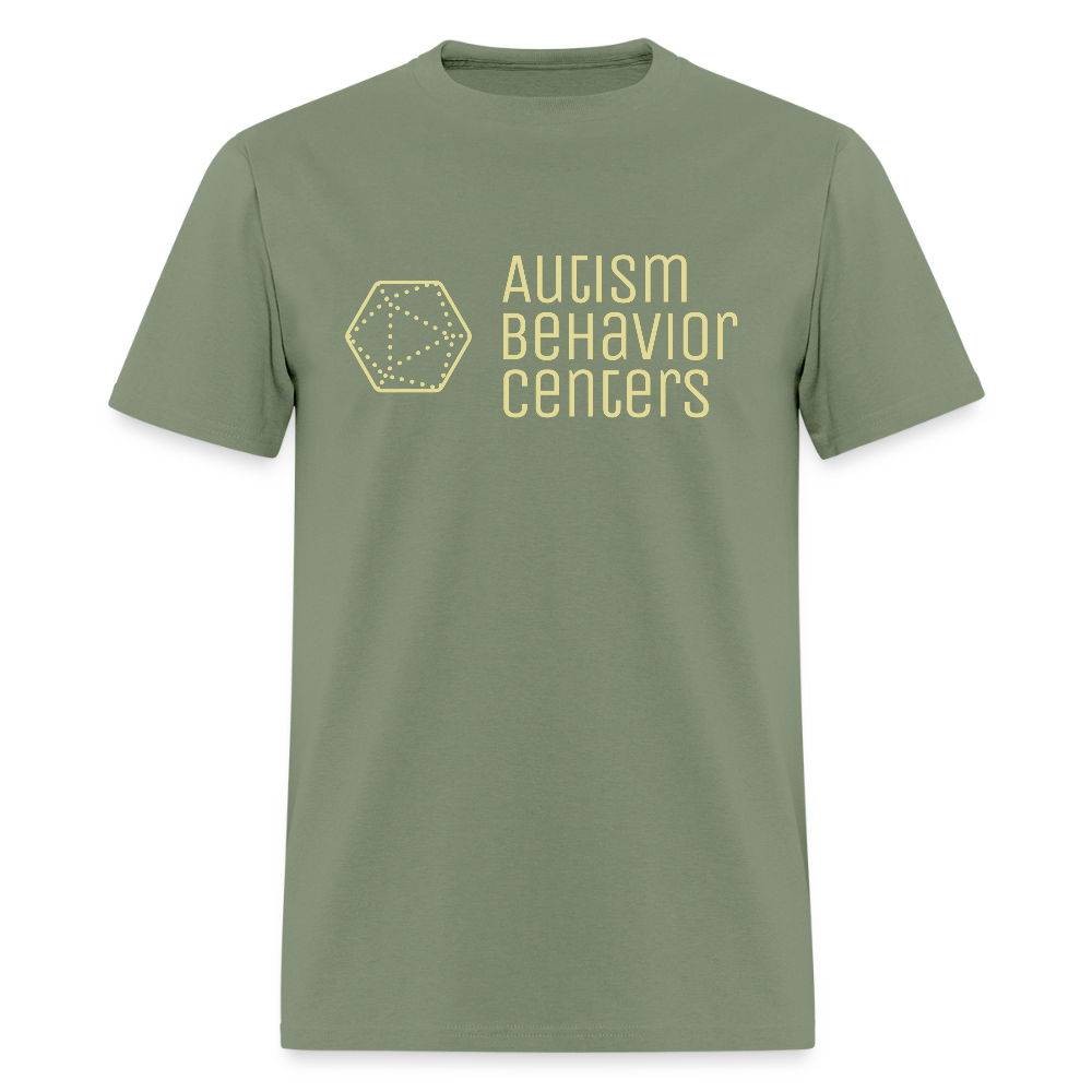 Unisex Classic T-Shirt- Dark colors/light print - military green