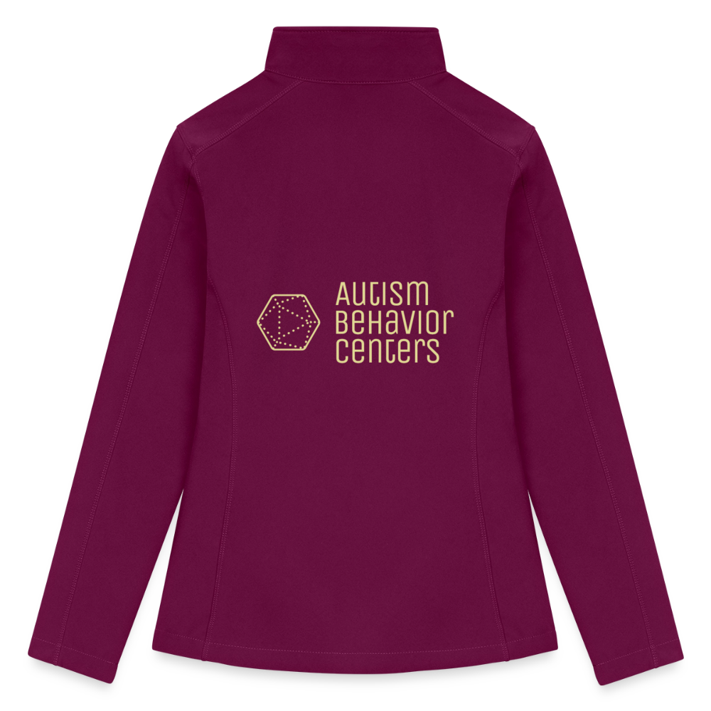 Women’s Soft Shell Jacket - raspberry