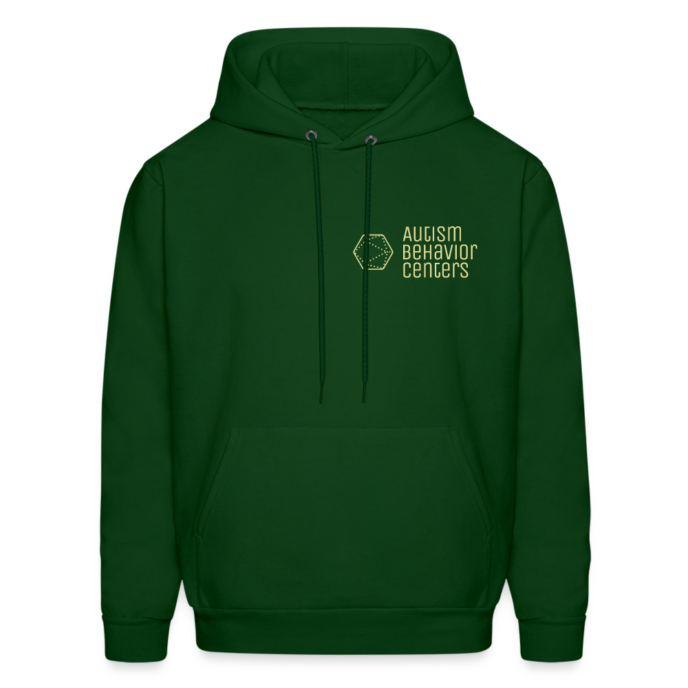 ABC Hoodie Small Logo Light - forest green