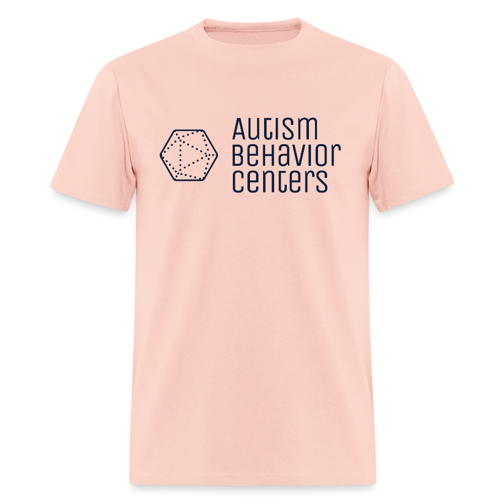 Unisex Classic T-Shirt- large design/dark font - blush pink