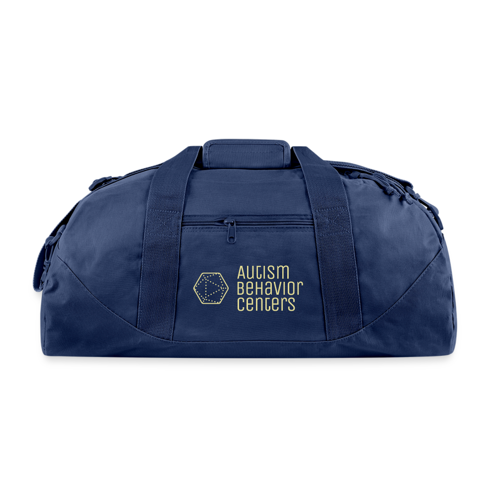 ABC Recycled Duffel Bag - navy
