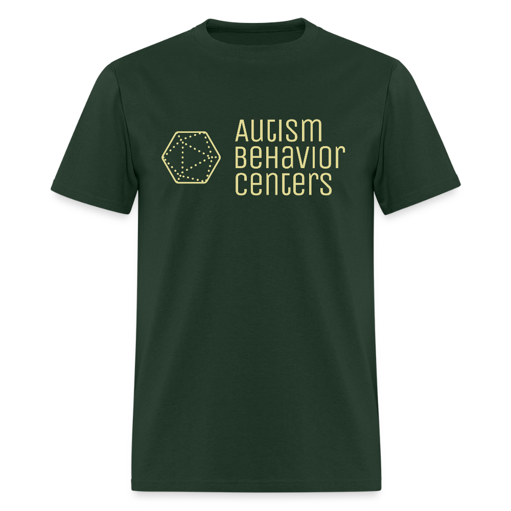 Unisex Classic T-Shirt- Dark colors/light print - forest green