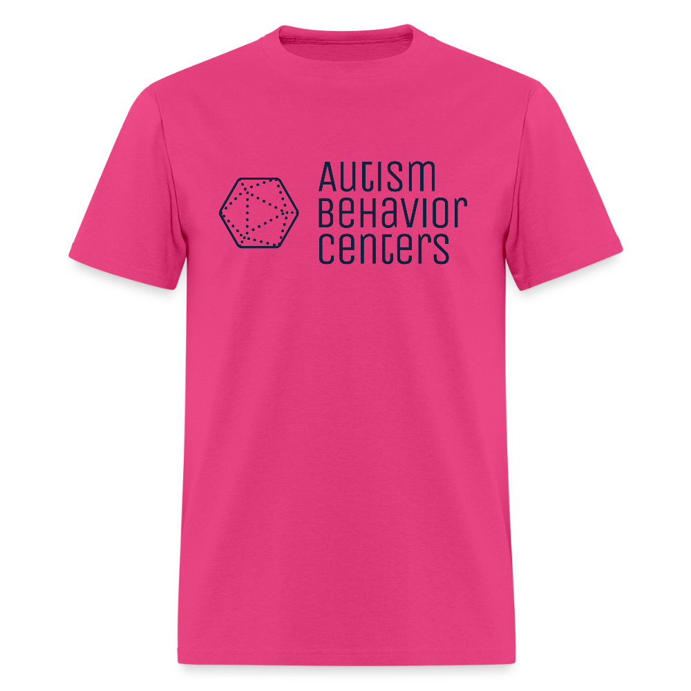 Unisex Classic T-Shirt- large design/dark font - fuchsia