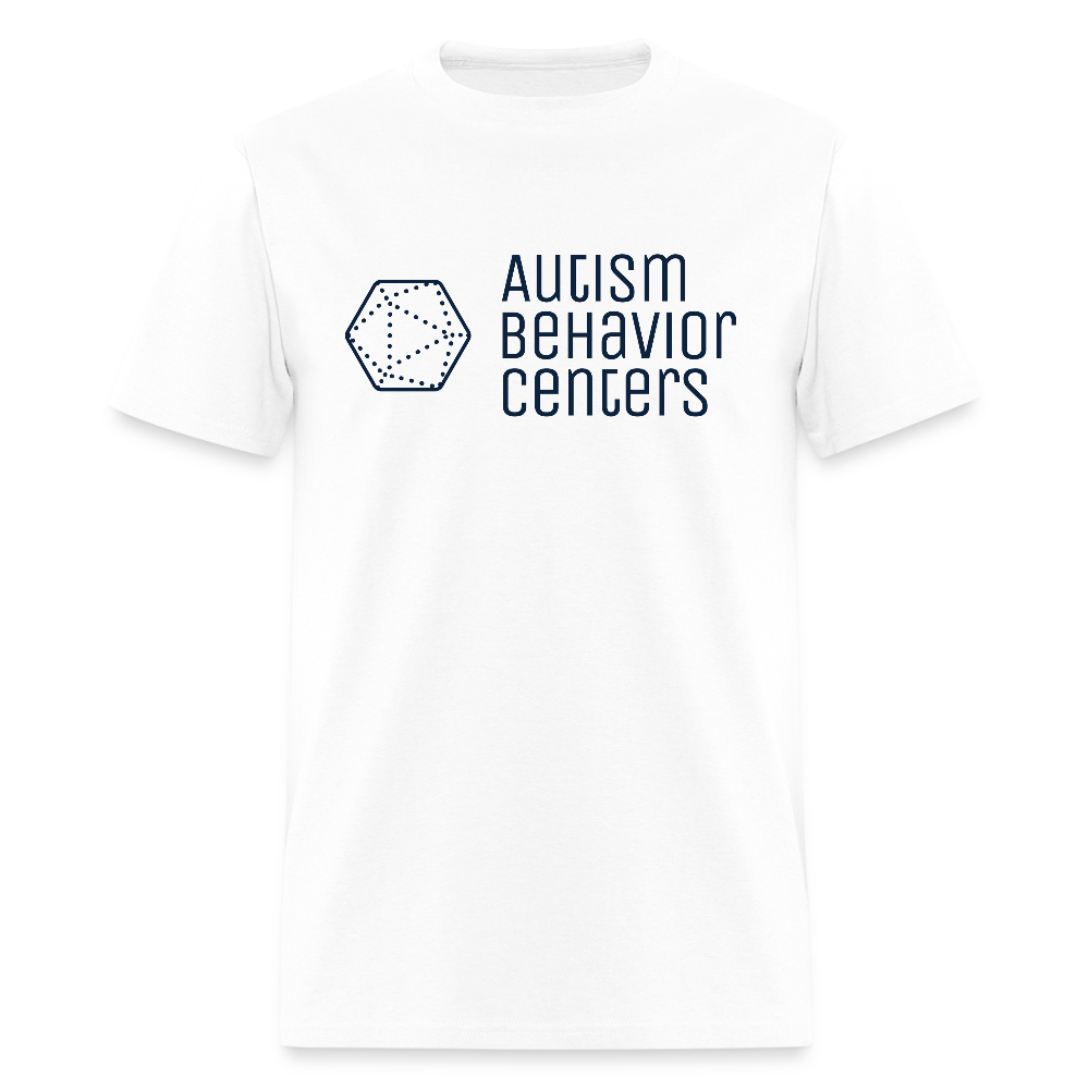 Unisex Classic T-Shirt- large design/dark font - white