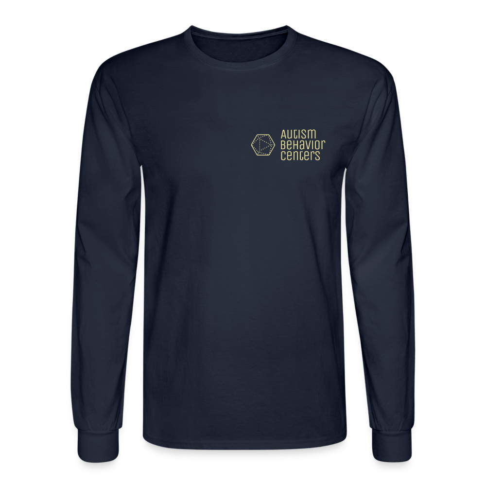 ABC Men's Long Sleeve T-Shirt - navy