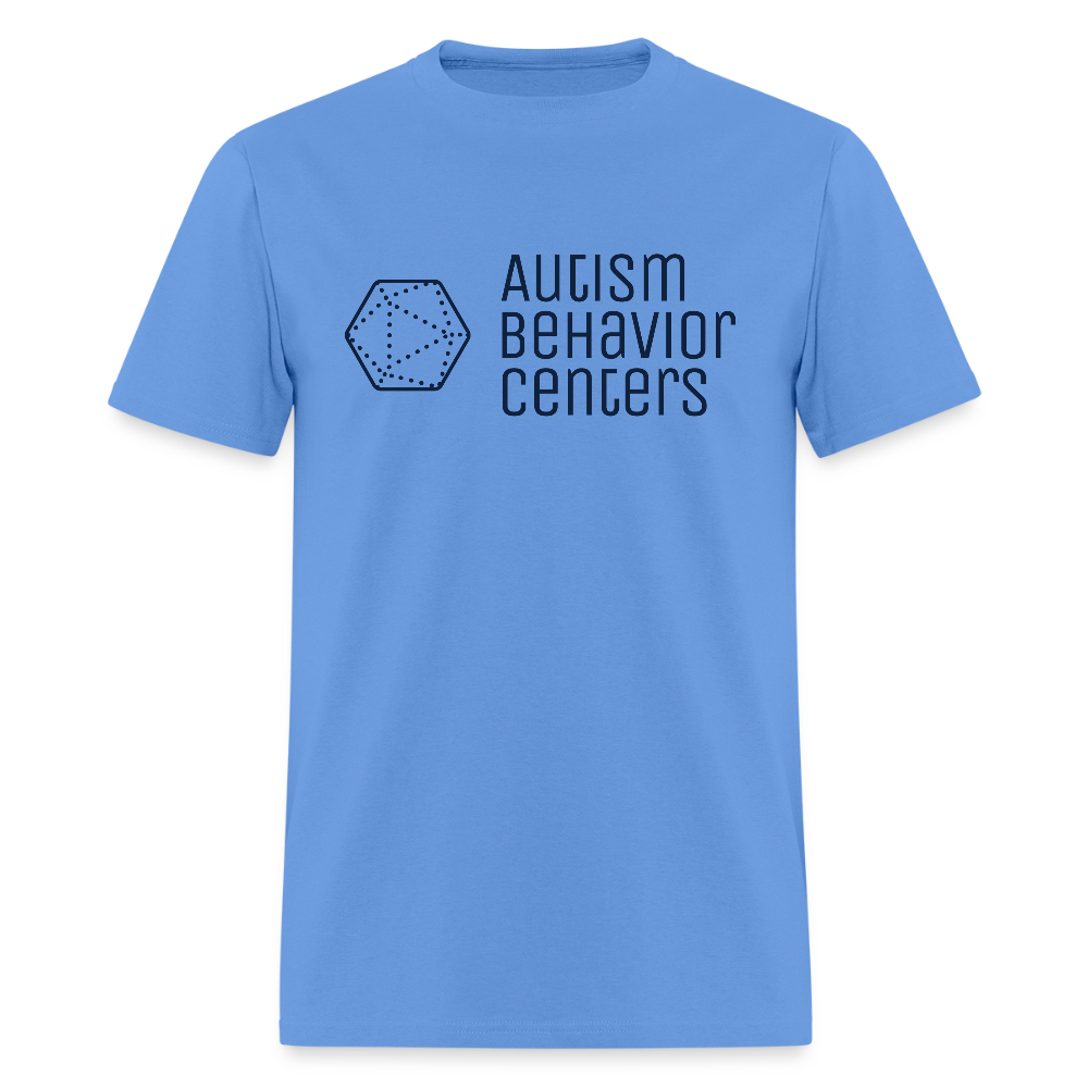 Unisex Classic T-Shirt- large design/dark font - carolina blue