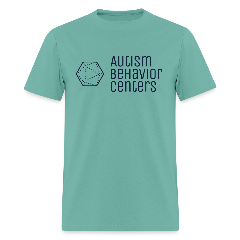 Unisex Classic T-Shirt- large design/dark font - aquatic