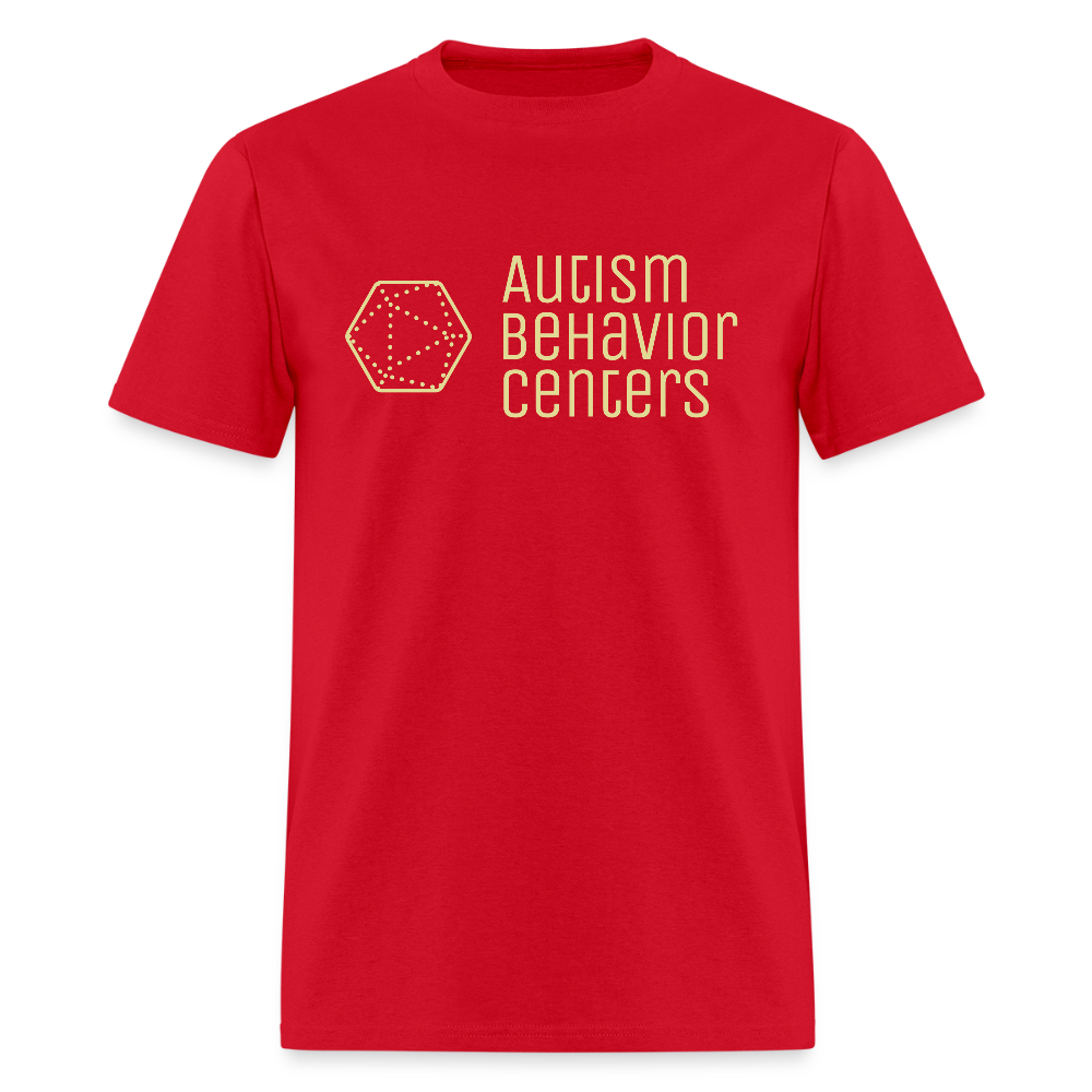 Unisex Classic T-Shirt- Dark colors/light print - red