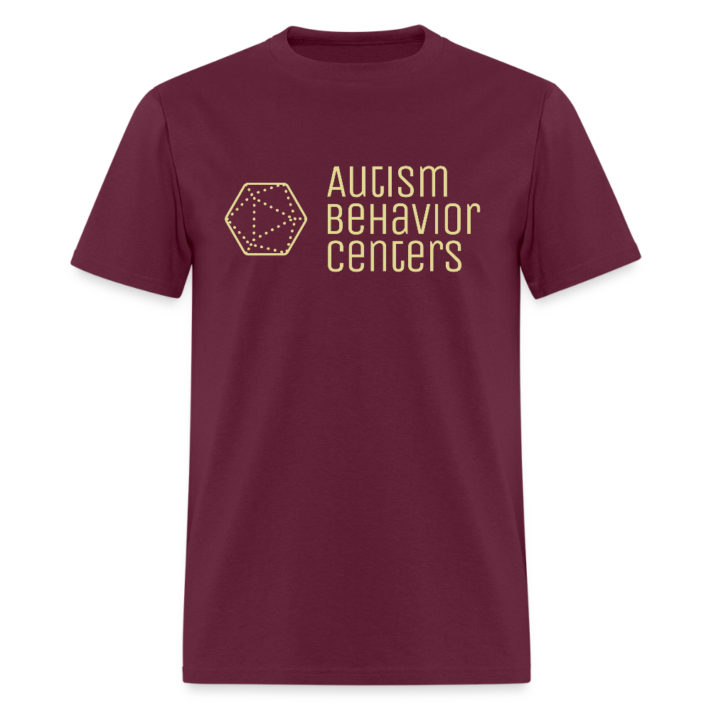 Unisex Classic T-Shirt- Dark colors/light print - burgundy