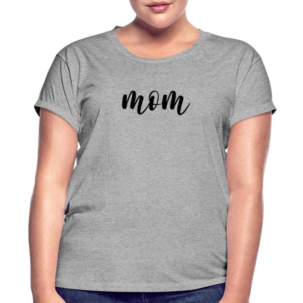 Women's Relaxed Fit T-Shirt - Mom - heather gray