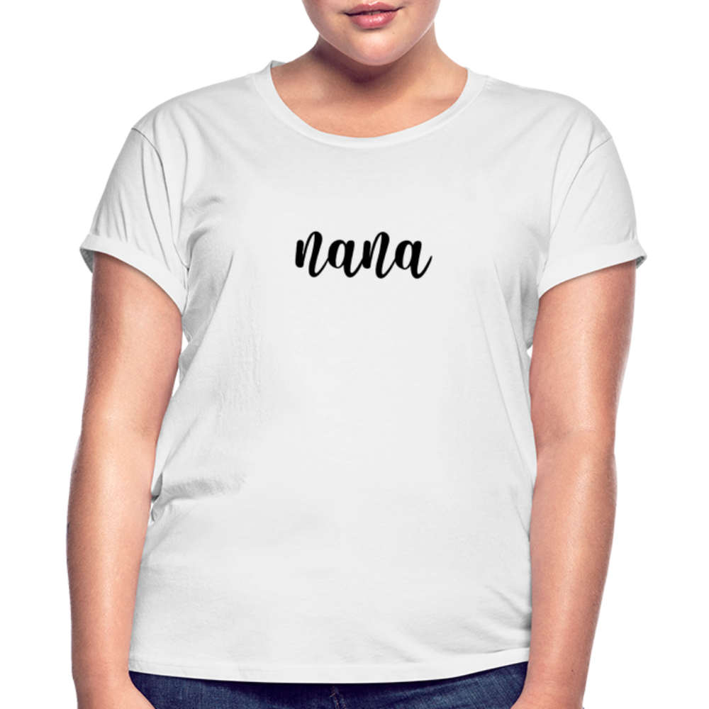 Women's Relaxed Fit T-Shirt -NANA - white