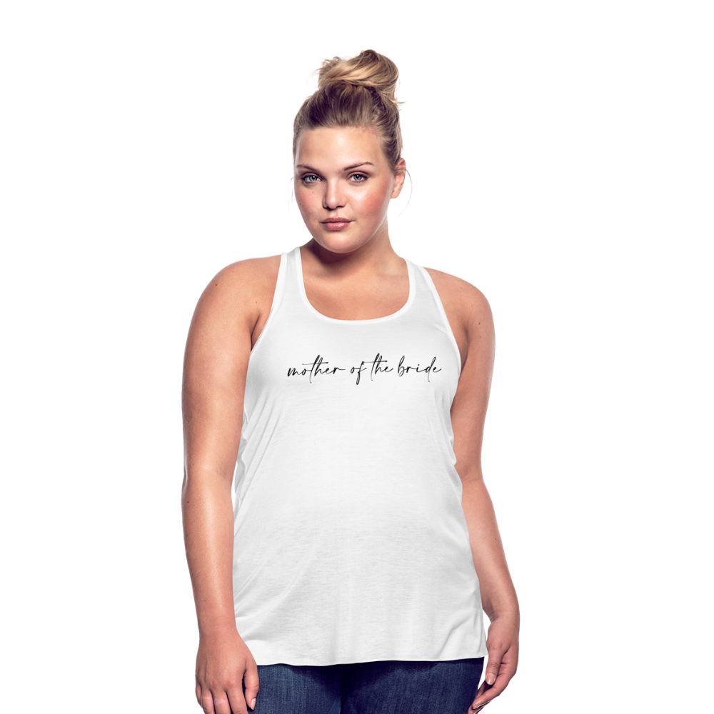 Women's Flowy Tank Top by Bella-AC_ MOTHER OF THE BRIDE - white