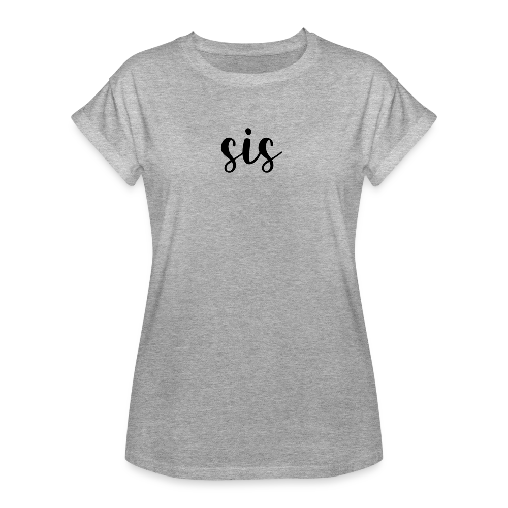 Women's Relaxed Fit T-Shirt-SIS - heather gray