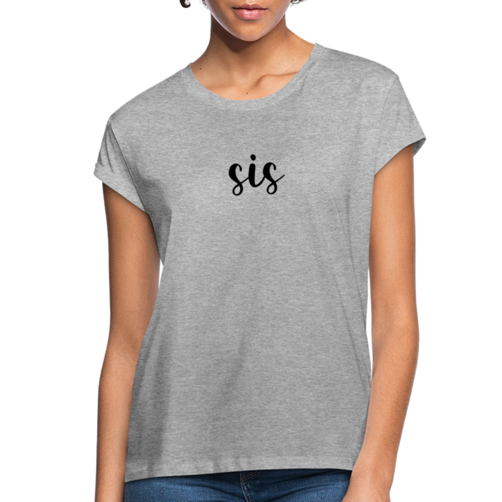 Women's Relaxed Fit T-Shirt-SIS - heather gray
