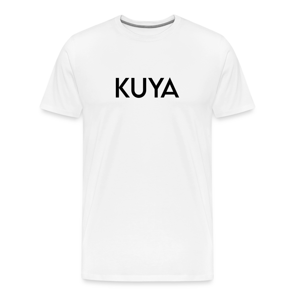 Men's Premium T-Shirt -LM_KUYA - white