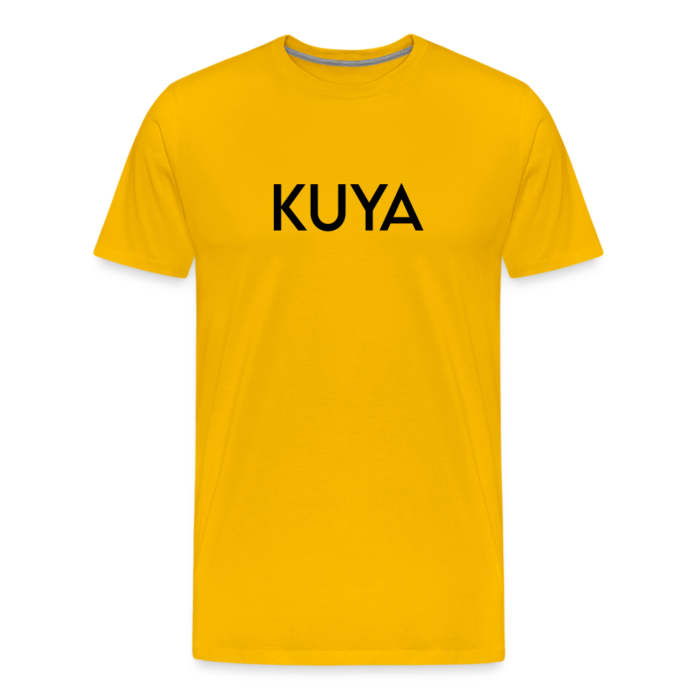 Men's Premium T-Shirt -LM_KUYA - sun yellow