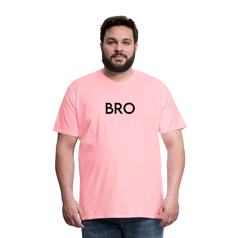 Men's Premium T-Shirt-LM_BRO - pink