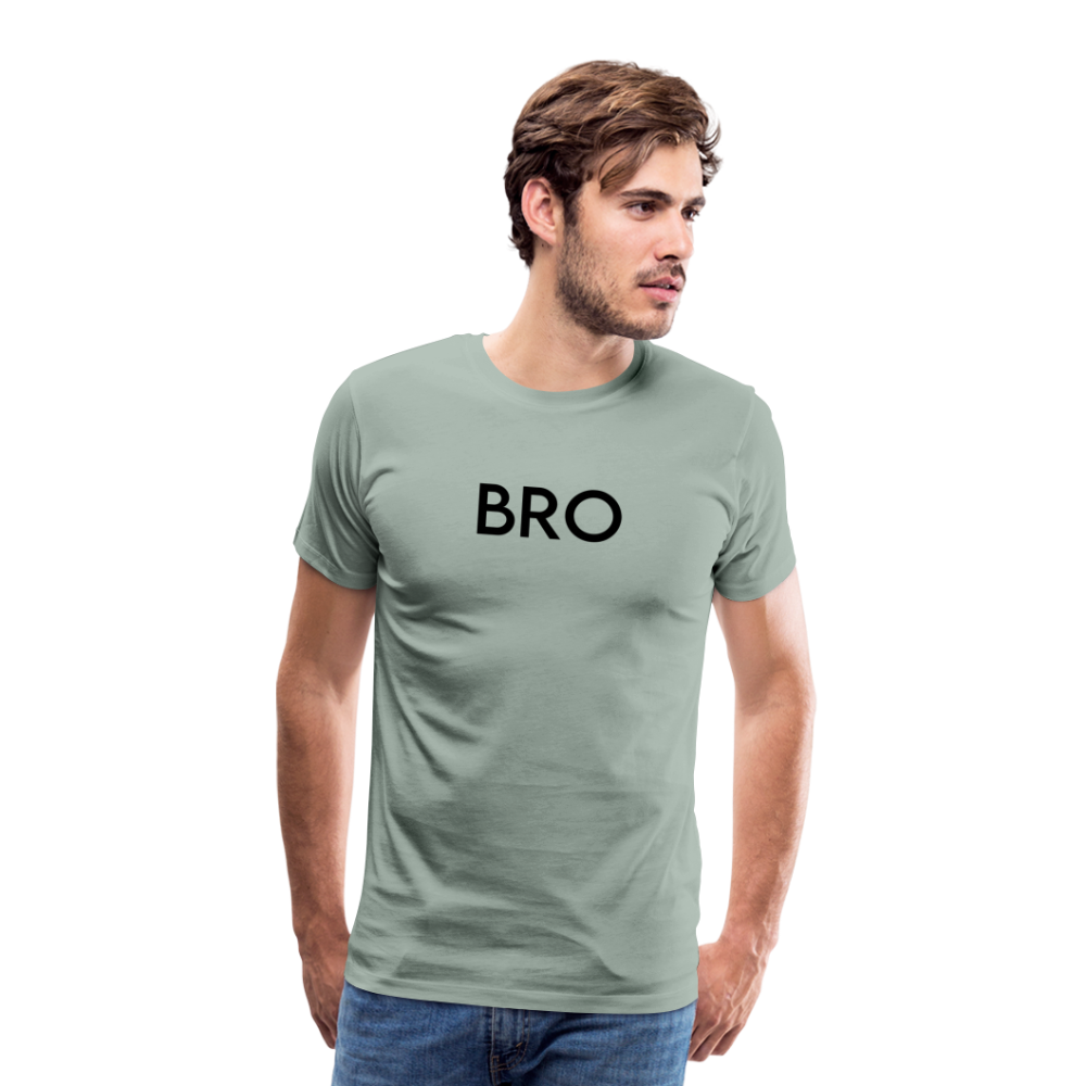 Men's Premium T-Shirt-LM_BRO - steel green