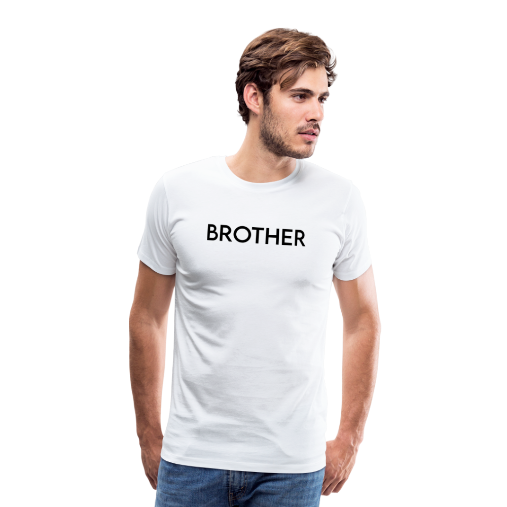 Men's Premium T-Shirt -LM_BROTHER - white