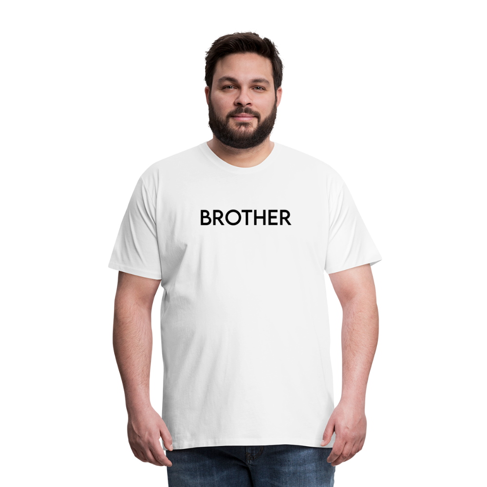 Men's Premium T-Shirt -LM_BROTHER - white