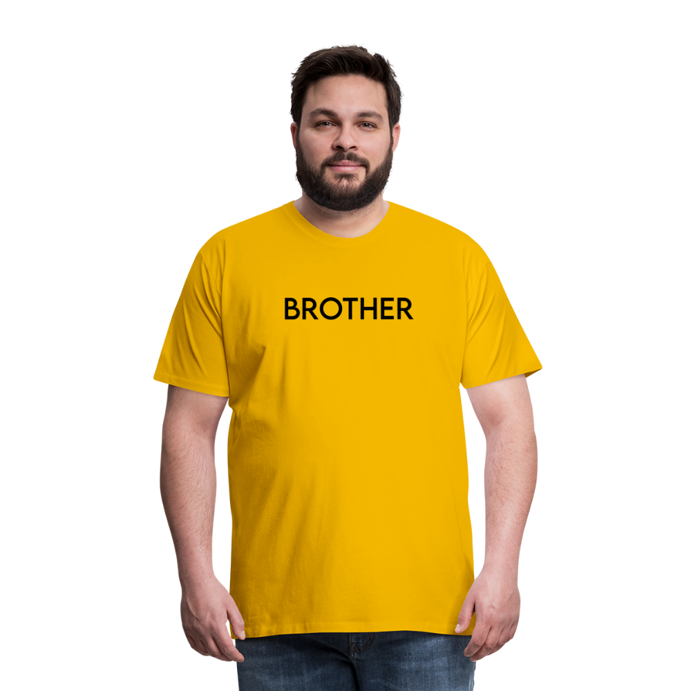 Men's Premium T-Shirt -LM_BROTHER - sun yellow