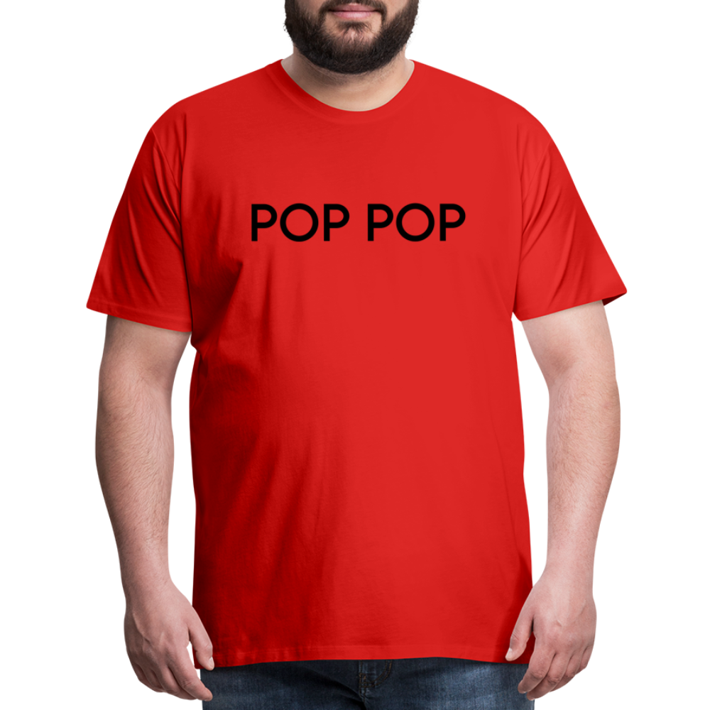 Men's Premium T-Shirt- LM- POPPOP - red