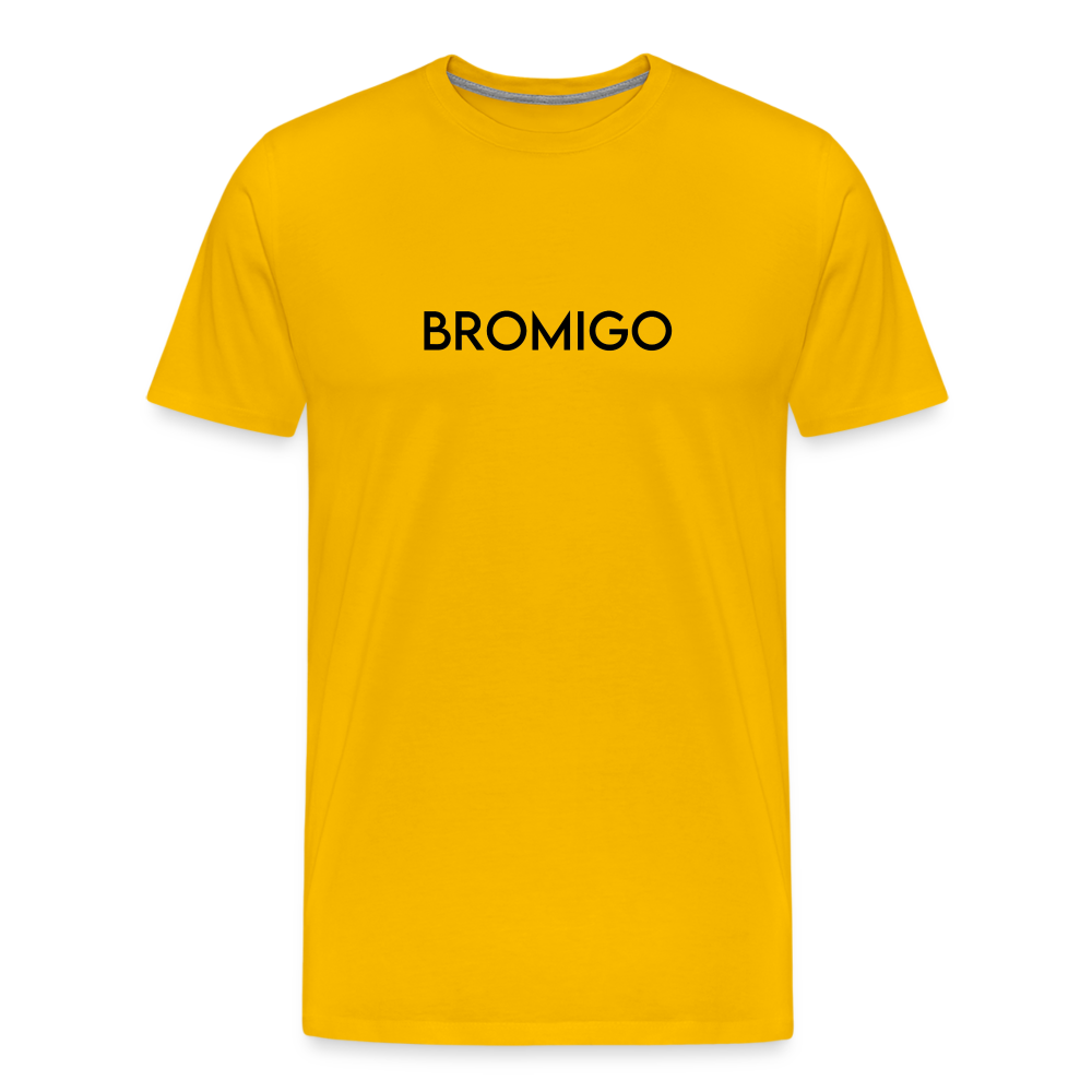 Men's Premium T-Shirt- LM- BROMIGO - sun yellow