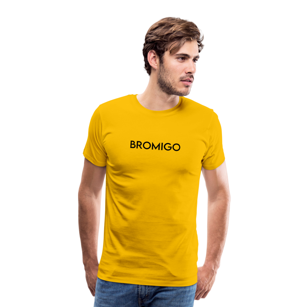 Men's Premium T-Shirt- LM- BROMIGO - sun yellow