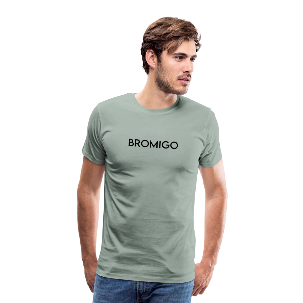 Men's Premium T-Shirt- LM- BROMIGO - steel green