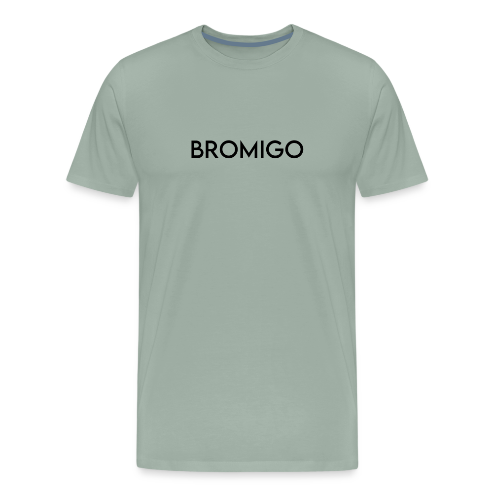Men's Premium T-Shirt- LM- BROMIGO - steel green
