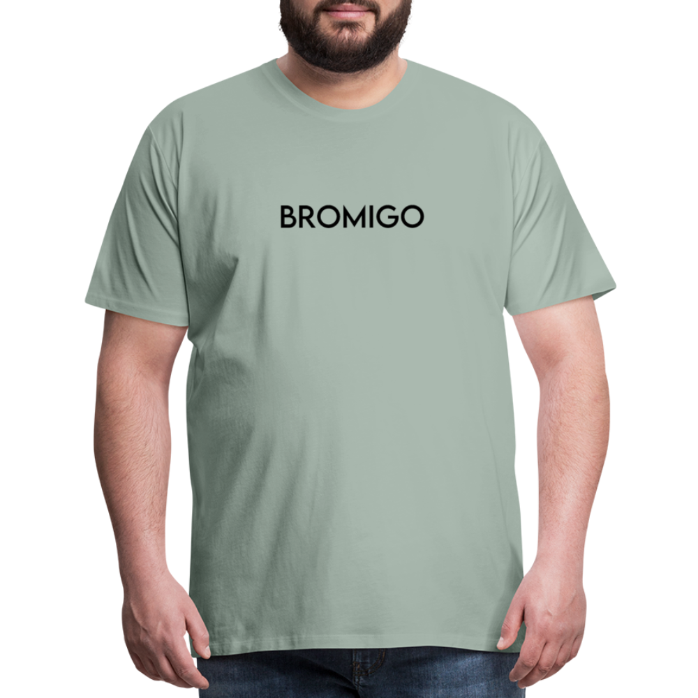 Men's Premium T-Shirt- LM- BROMIGO - steel green