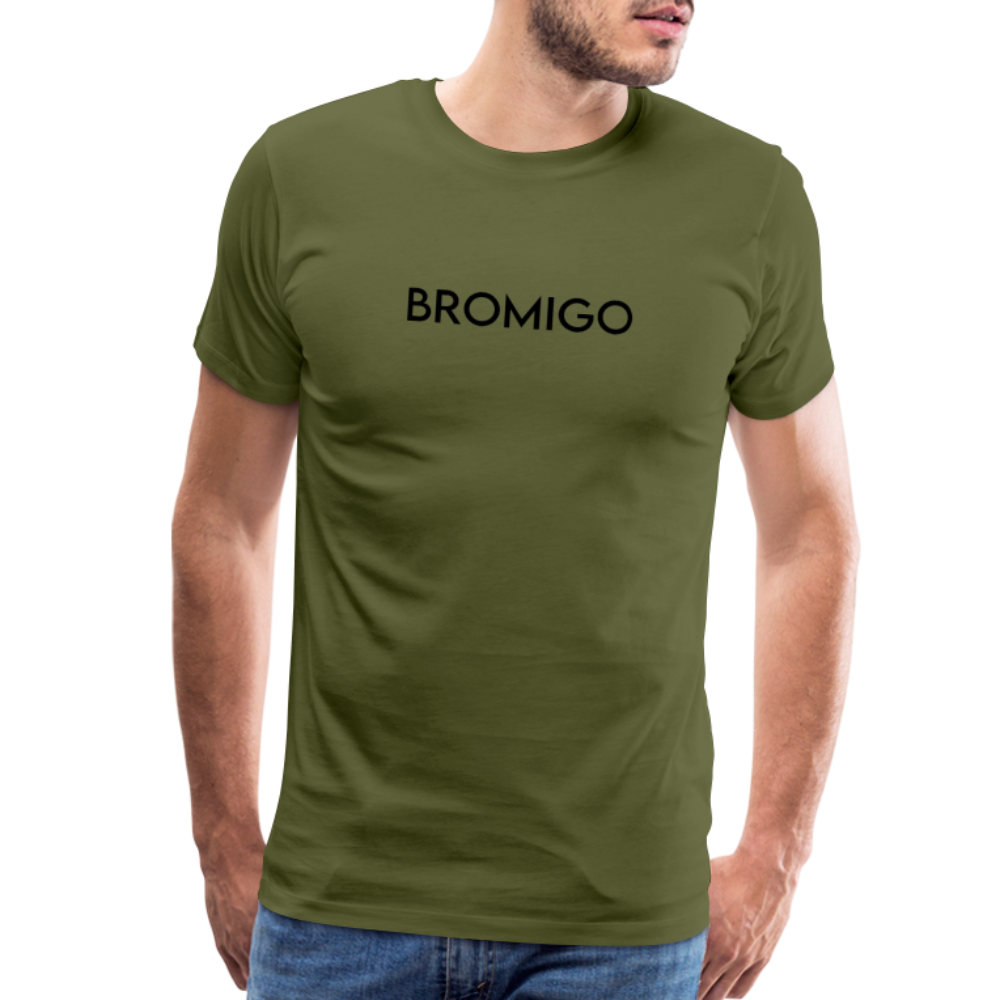 Men's Premium T-Shirt- LM- BROMIGO - olive green