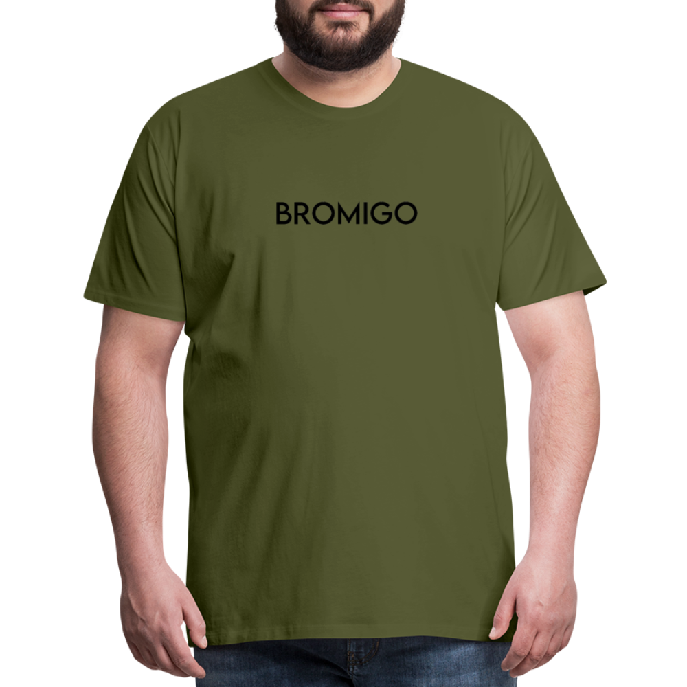 Men's Premium T-Shirt- LM- BROMIGO - olive green