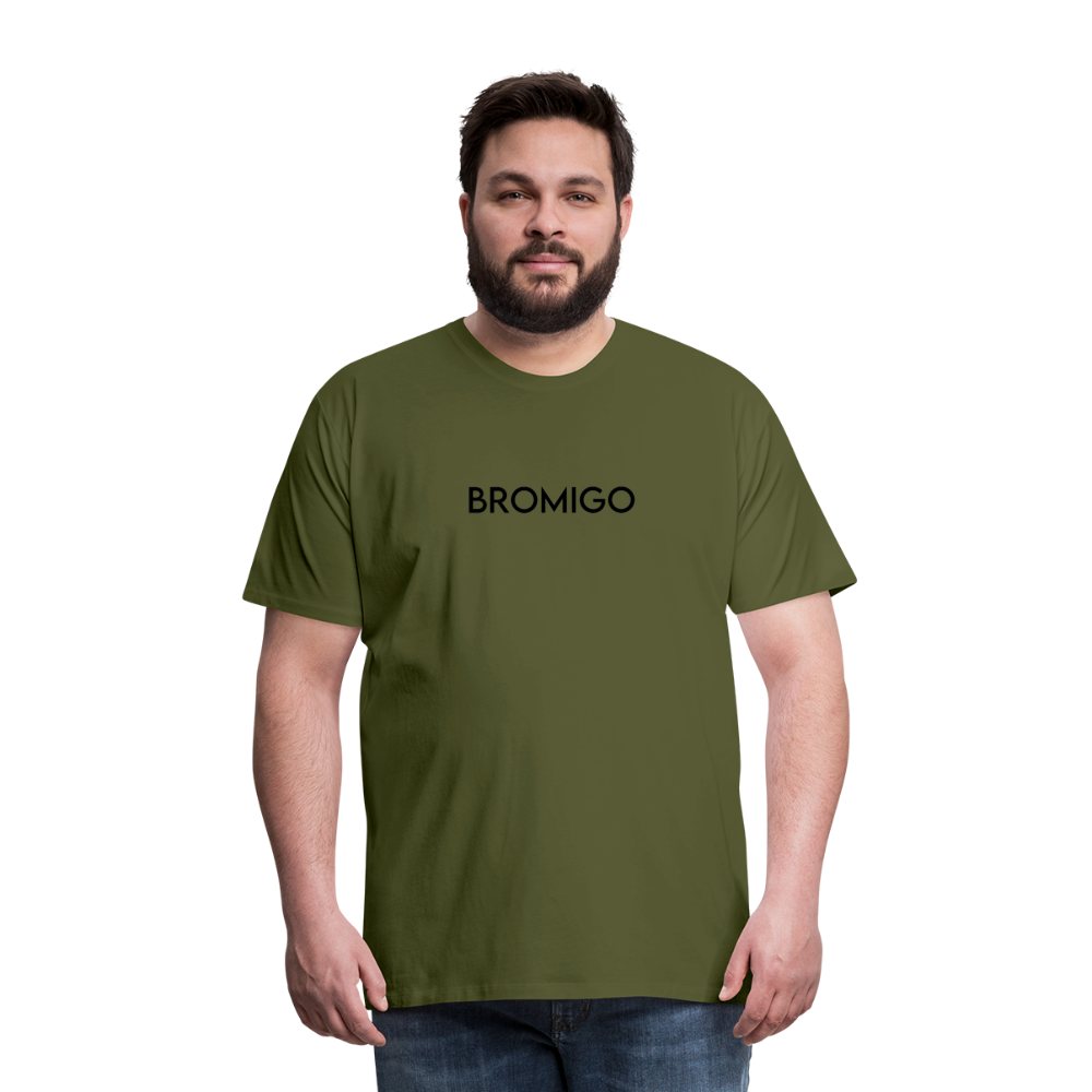 Men's Premium T-Shirt- LM- BROMIGO - olive green