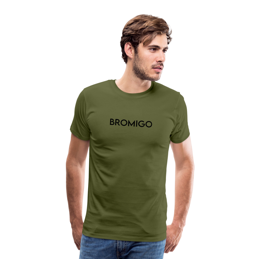 Men's Premium T-Shirt- LM- BROMIGO - olive green