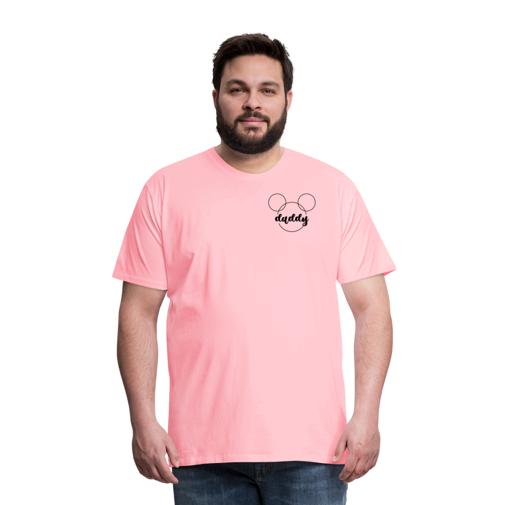 Men's Premium T-Shirt BN MICKEY DADDY - pink
