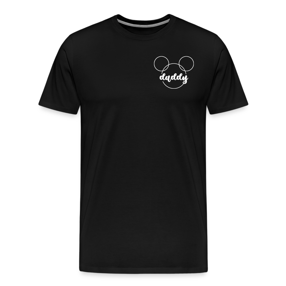 Men's Premium T-Shirt BN MICKEY DADDY BLACK - black