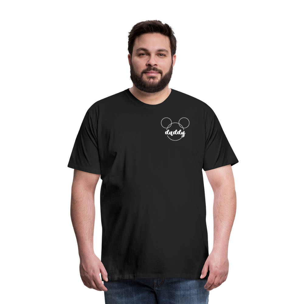 Men's Premium T-Shirt BN MICKEY DADDY BLACK - black
