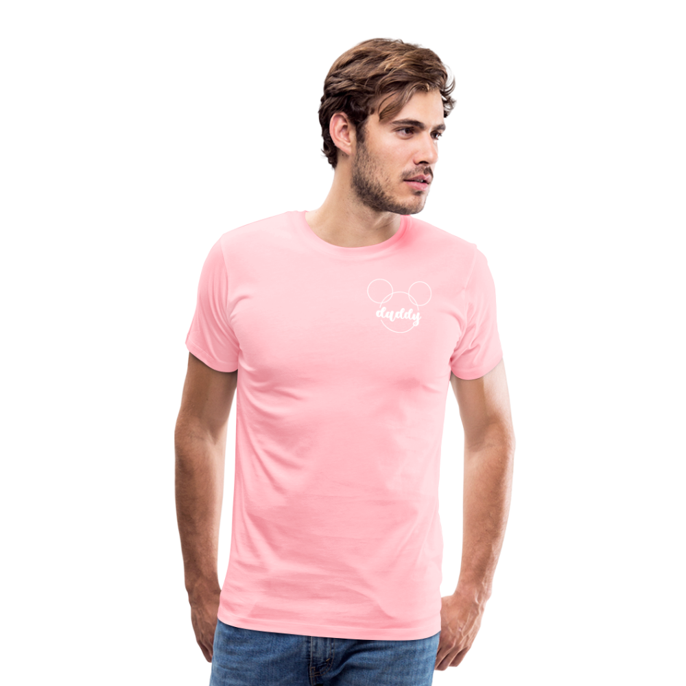 Men's Premium T-Shirt BN MICKEY DADDY BLACK - pink