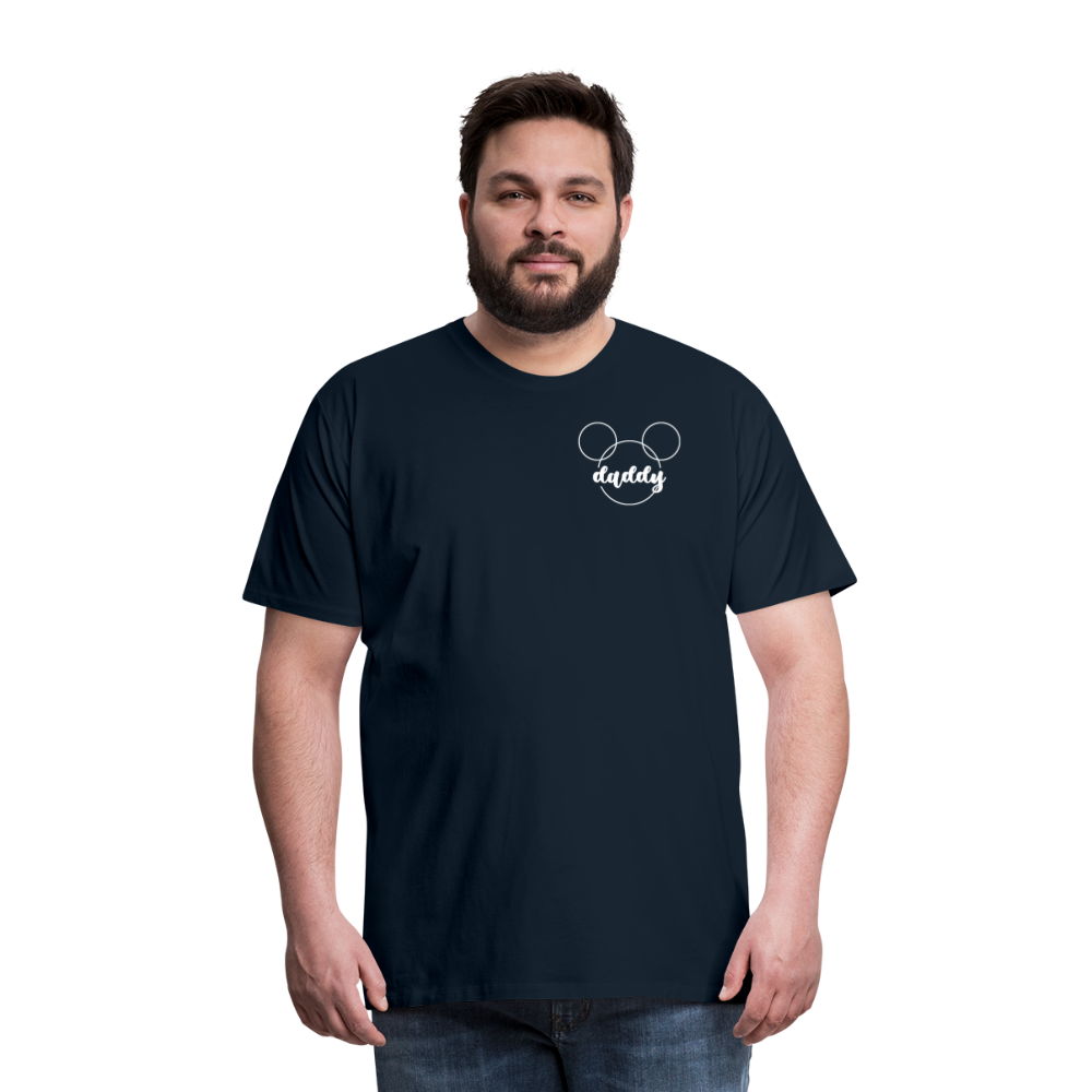 Men's Premium T-Shirt BN MICKEY DADDY BLACK - deep navy
