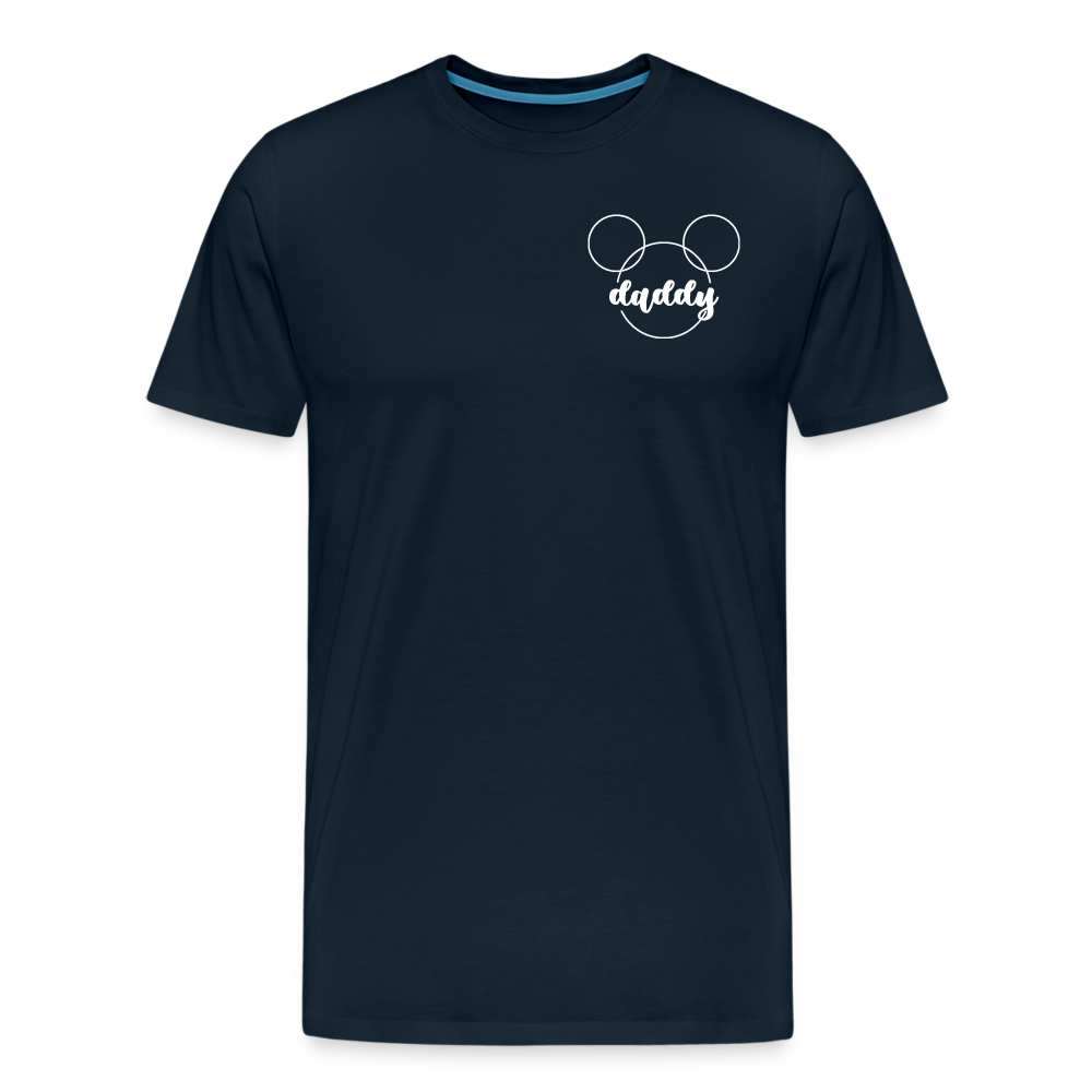 Men's Premium T-Shirt BN MICKEY DADDY BLACK - deep navy