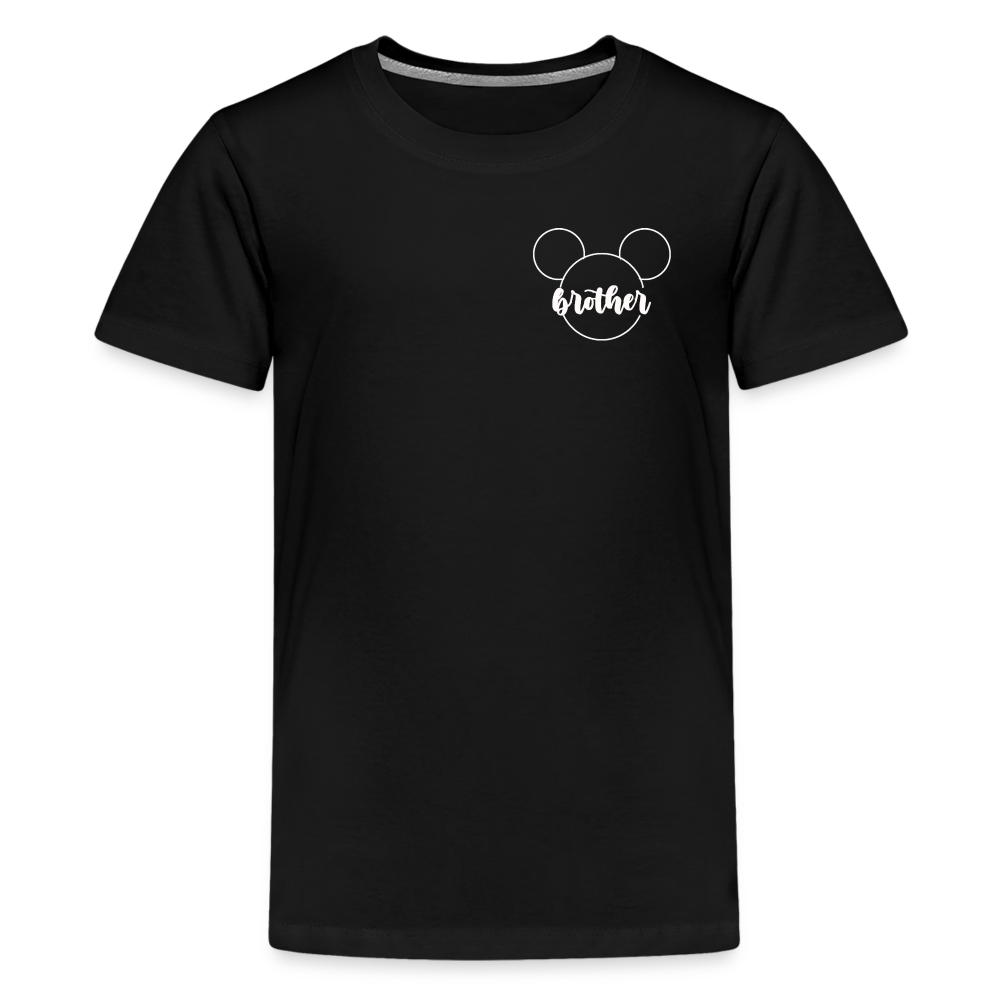 Kids' Premium T-Shirt BN MICKEY BROTHER - black