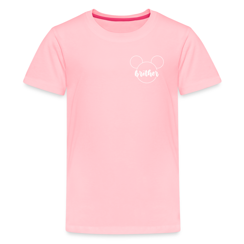 Kids' Premium T-Shirt BN MICKEY BROTHER - pink