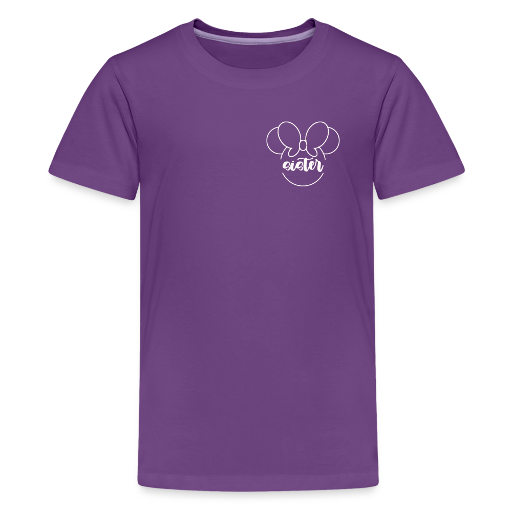 Kids' Premium T-Shirt BN MINNIE SISTER - purple