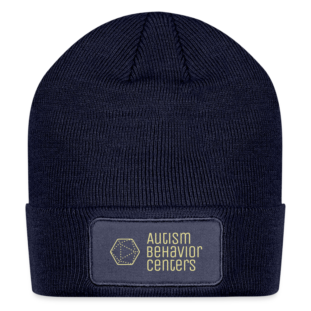 Patch Beanie ABC - navy