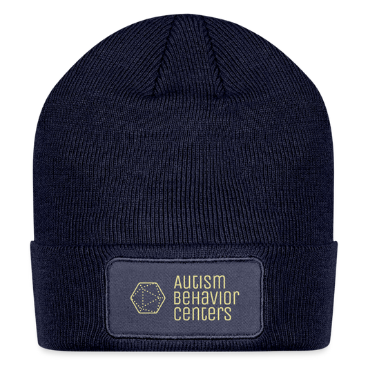 Patch Beanie ABC - navy