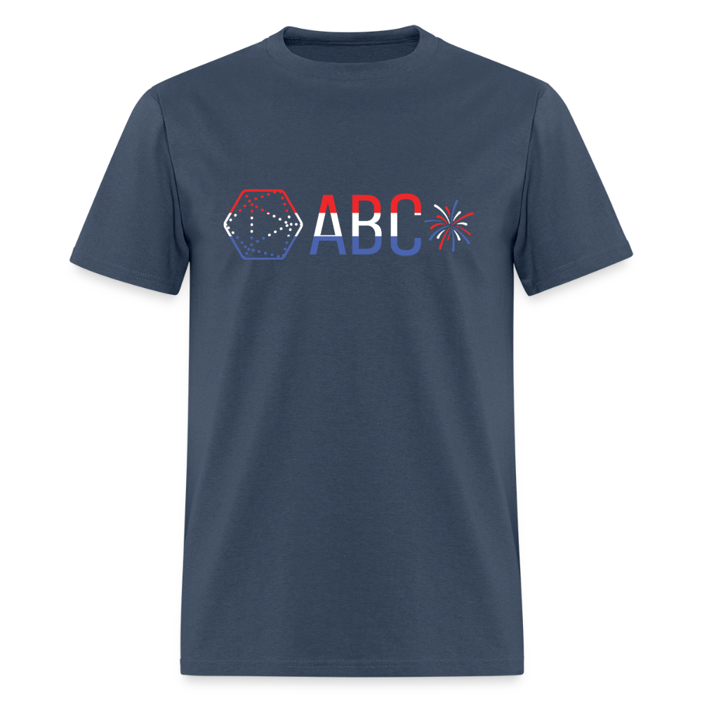 ABC Independence Day Big Logo -  blue dusk