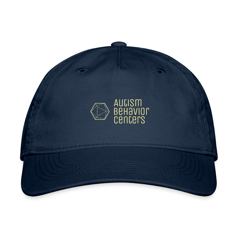 Organic Baseball Cap Light Logo - navy