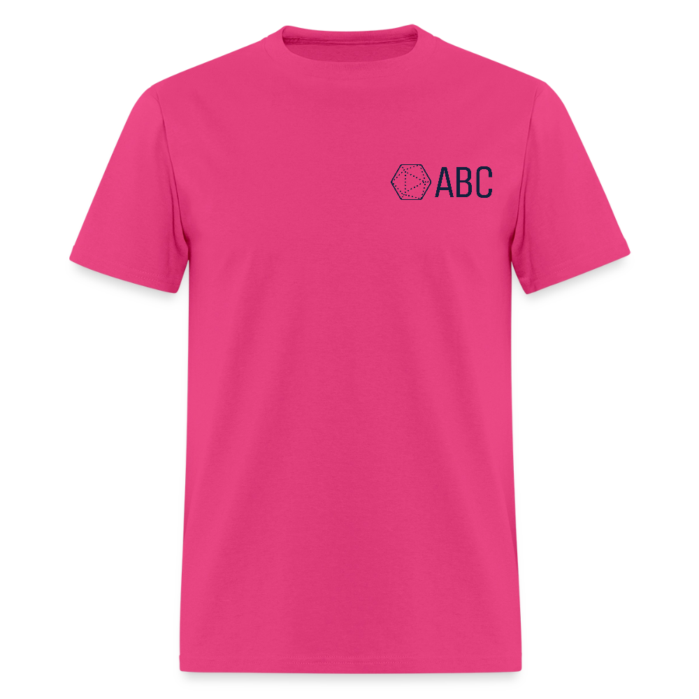 ABC Simple Logo Navy - fuchsia